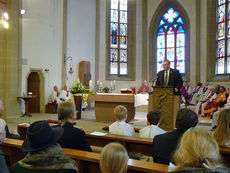 Festgottesdienst zum 50jahrigen Priesterjubiläum von Stadtpfarrer i.R. Geistlichen Rat Ulrich Trzeciok (Foto: Karl-Franz Thiede)